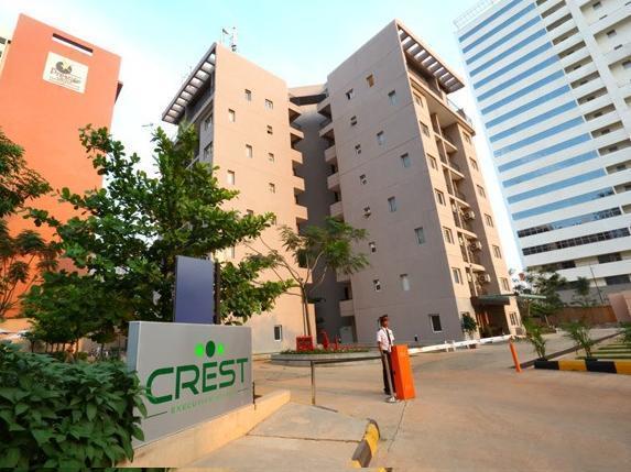 Crest Executive Suites, Whitefield Bangalore Bagian luar foto